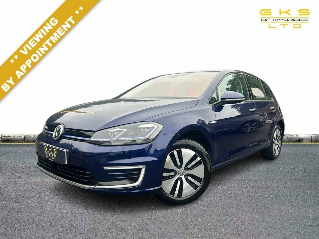 Volkswagen e-Golf Hatchback Blue