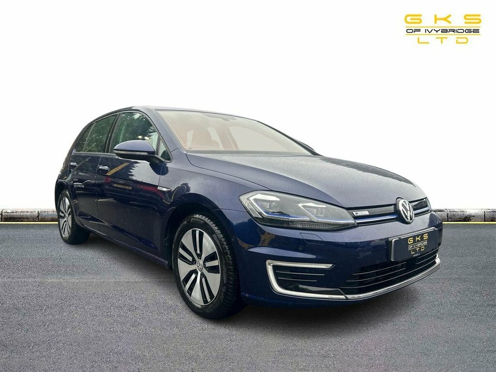 Volkswagen e-Golf Hatchback Blue #4