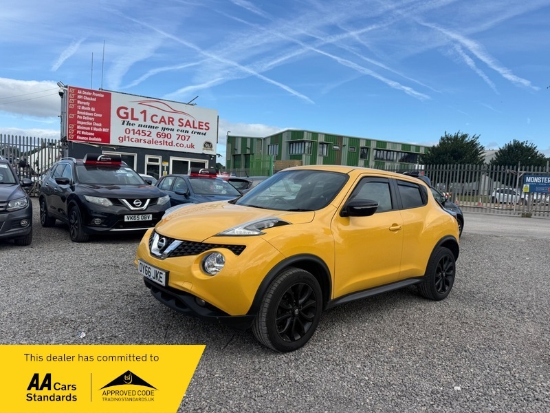 Nissan Juke N-connecta Dci35 Rd Tax3 Yellow