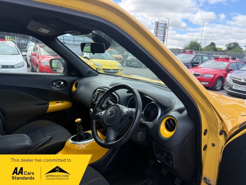 Nissan Juke N-connecta Dci35 Rd Tax3 Yellow #4
