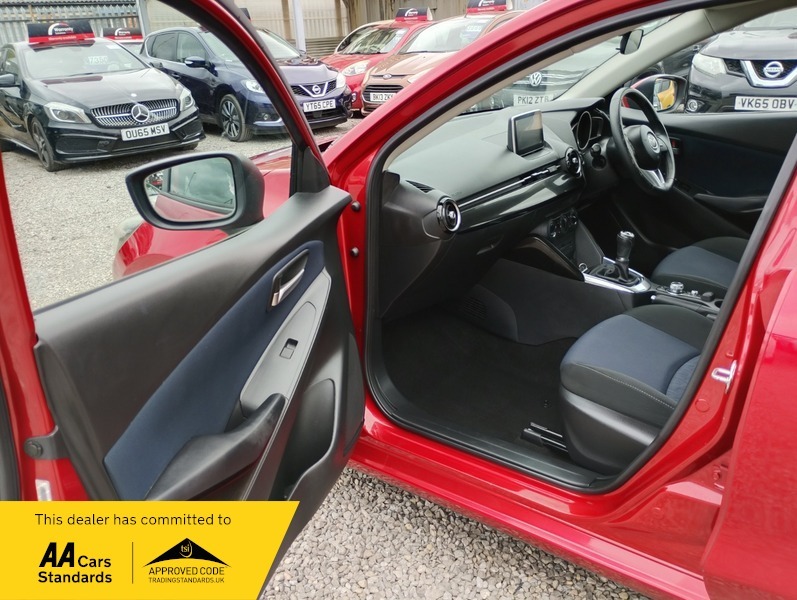 Mazda 2 1.5 Skyactiv-g Sport Black Hatchback Ma Red #14