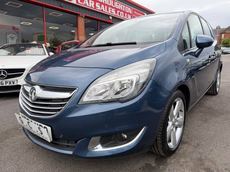 Vauxhall Meriva 1.4I 16V Tech Line -1 Owner Fsh- 2014 64 Blue