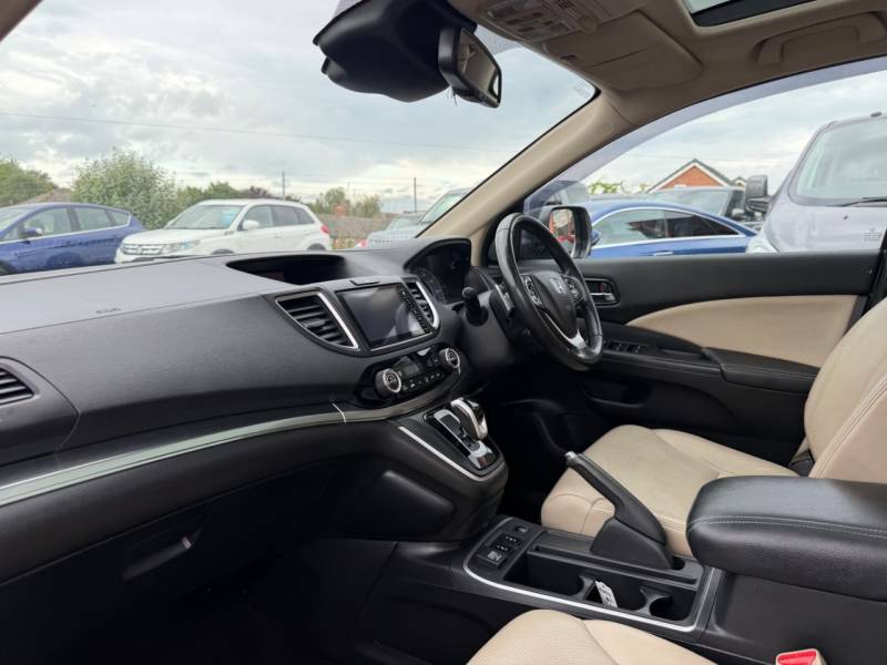 Honda Cr-V 1.6 I-dtec 160 Ex -Full Service History- PY65ENN Black #3