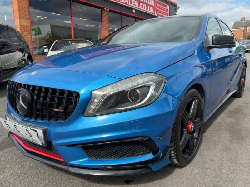 Mercedes-Benz A Class A250 Engineered By Amg Blue