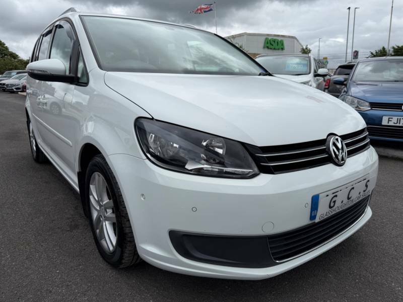 Volkswagen Touran 1.6 Tdi 105 Bluemotion Tech Se - Full Service White #2