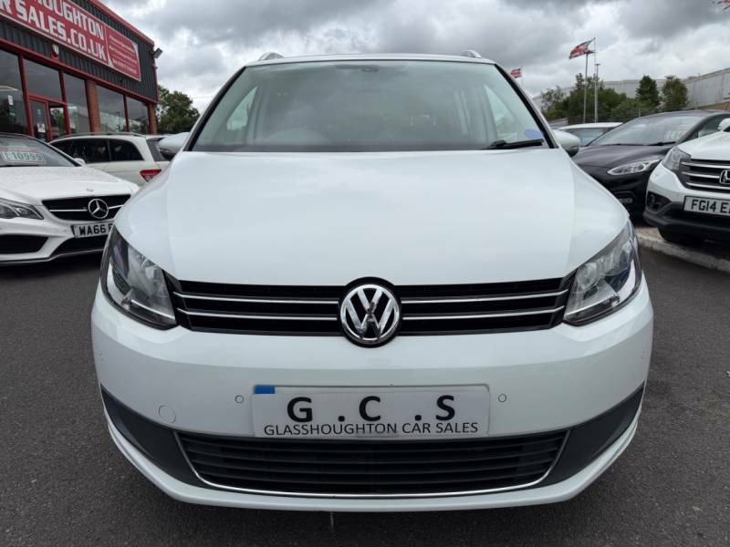 Volkswagen Touran 1.6 Tdi 105 Bluemotion Tech Se - Full Service White #6