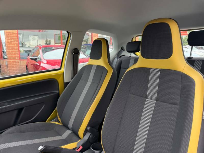 Volkswagen Up 1.0 High Up - Full Service History - Timing Be YW66ETE Yellow #4
