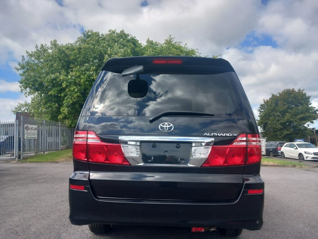Toyota Alphard 2.4 4X4 Four Wheel Drive Black #2