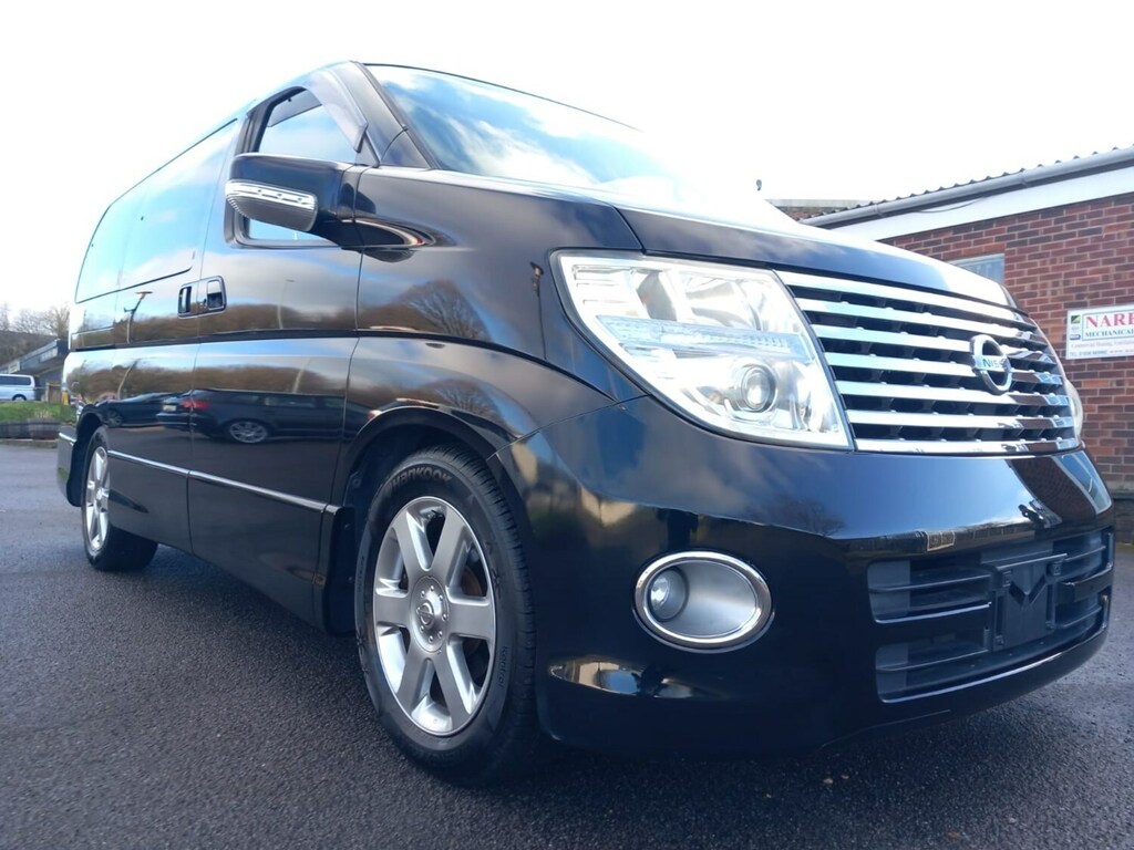 Nissan Elgrand 2.5 Only 55,000 Miles 55K Black #2