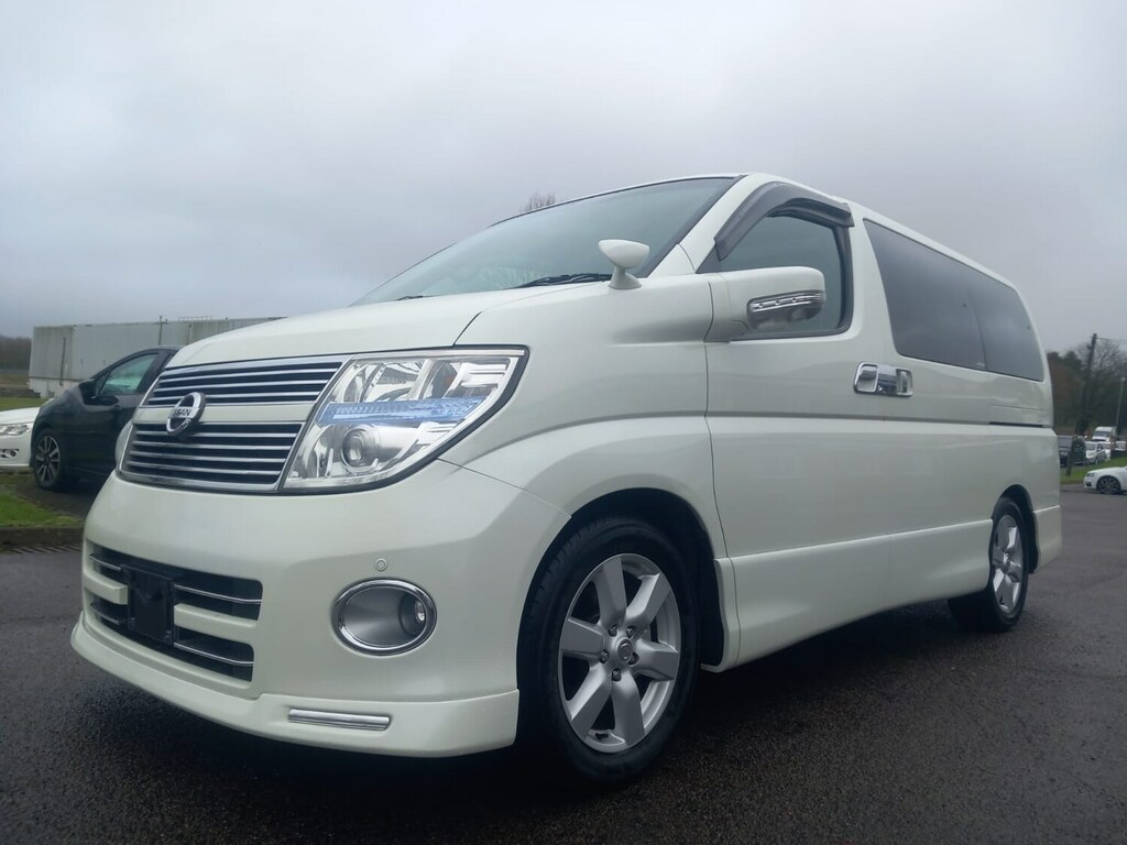 Nissan Elgrand 3.5 Only 60,000 Miles 60K White #2