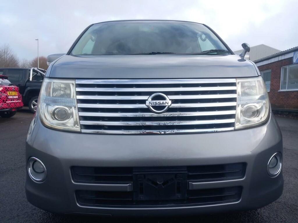 Nissan Elgrand 3.5 60,000 Miles Leather CT07PWX Silver #5