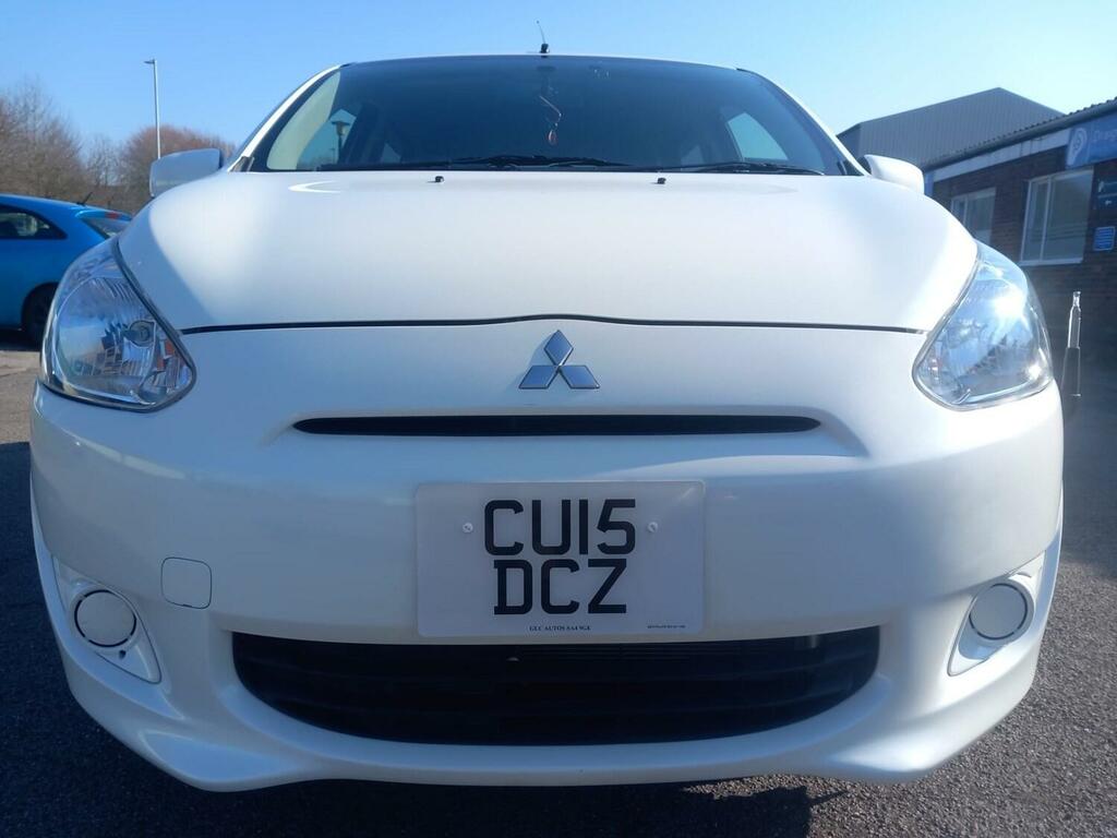 Mitsubishi Mirage 1.0 13K Only 13000 Miles CU15DCZ White #3