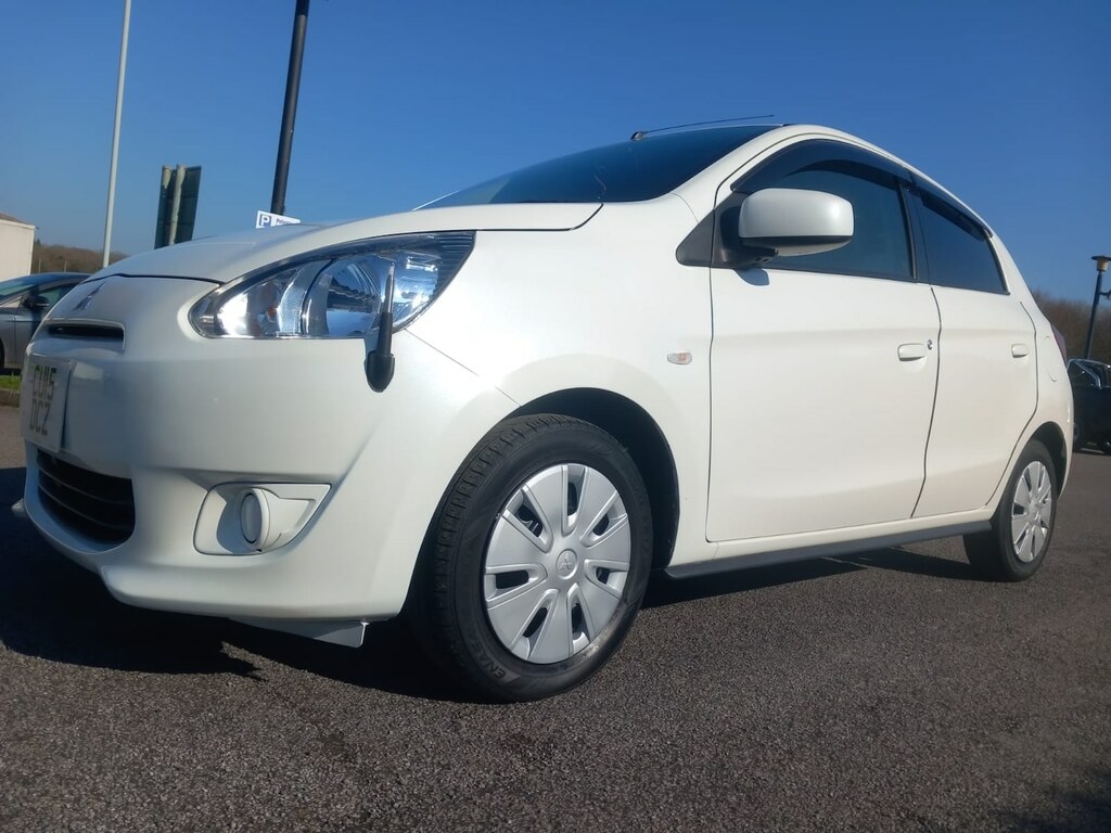 Mitsubishi Mirage 1.0 13K Only 13000 Miles White