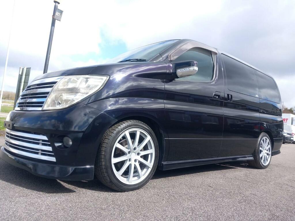 Nissan Elgrand 3.5 4X4 Only 29000 Miles Four Wheel Drive Opt Black #5