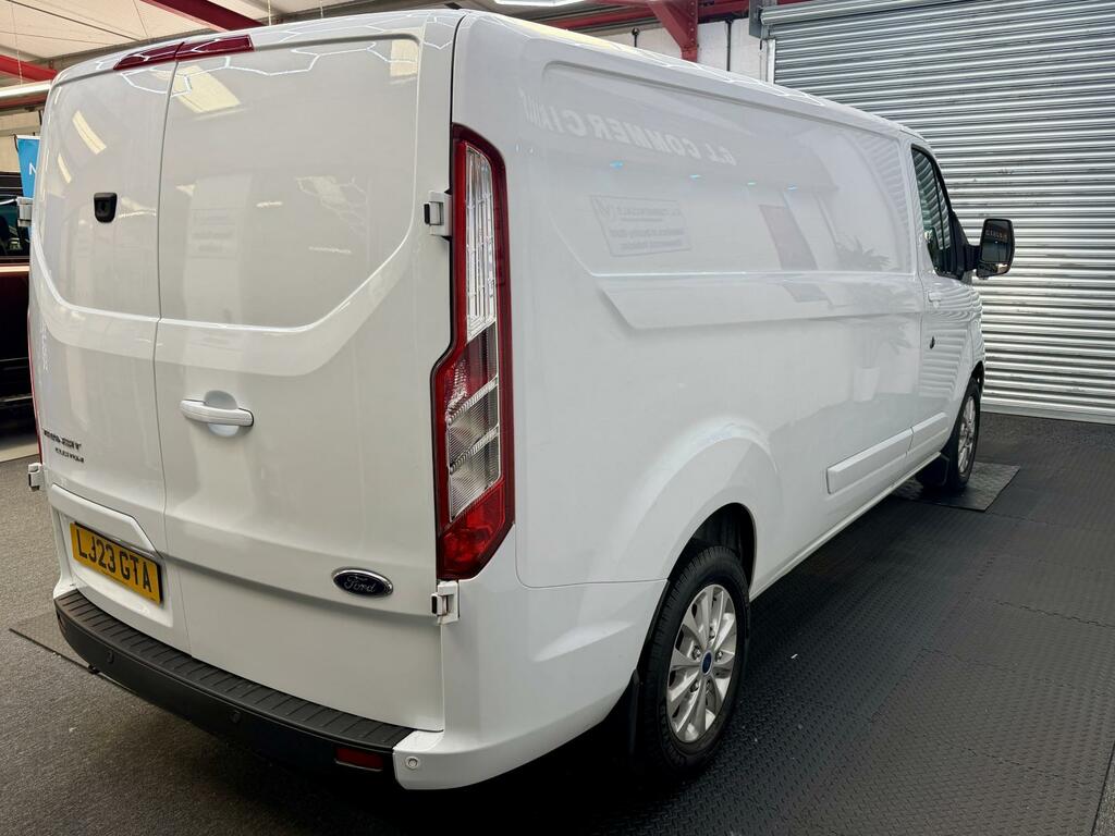 Ford Transit Custom 2.0 300 Ecoblue Limited Panel Van Manua LJ23GTA White #2