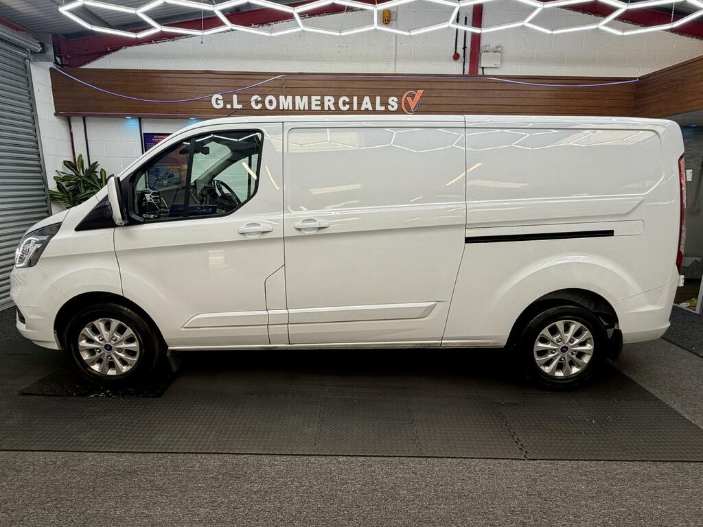 Ford Transit Custom 2.0 300 Ecoblue Limited Panel Van Manua LJ23GTA White #4