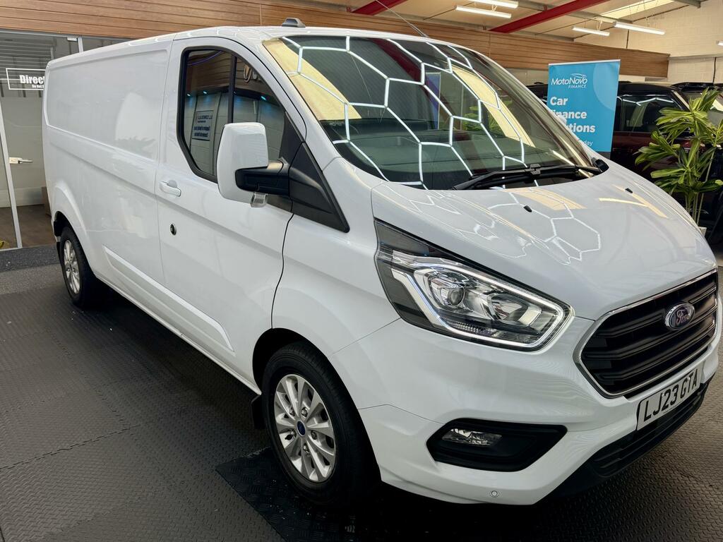 Ford Transit Custom 2.0 300 Ecoblue Limited Panel Van Manua LJ23GTA White #5
