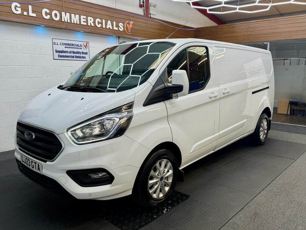 Ford Transit Custom 2.0 300 Ecoblue Limited Panel Van Manua White