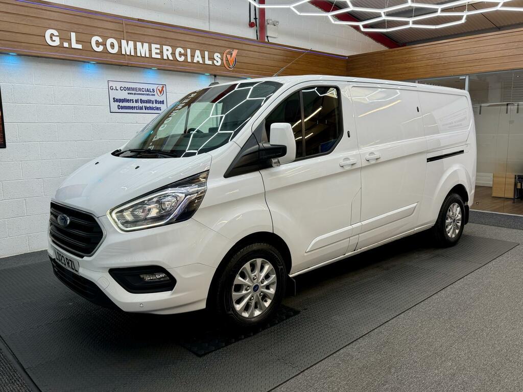 Ford Transit Custom 2.0 300 Ecoblue Limited Panel Van Manua White