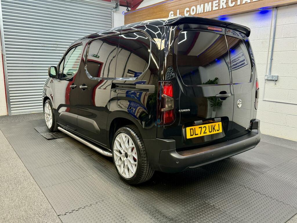 Vauxhall Combo 1.5 Turbo D 2300 Prime Panel Van DL72UKJ Black #4
