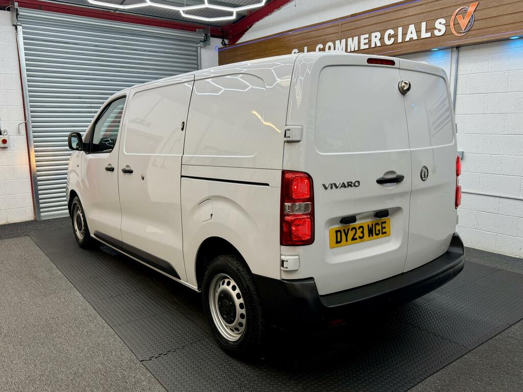 Vauxhall Vivaro Prime DY23WGE White #4