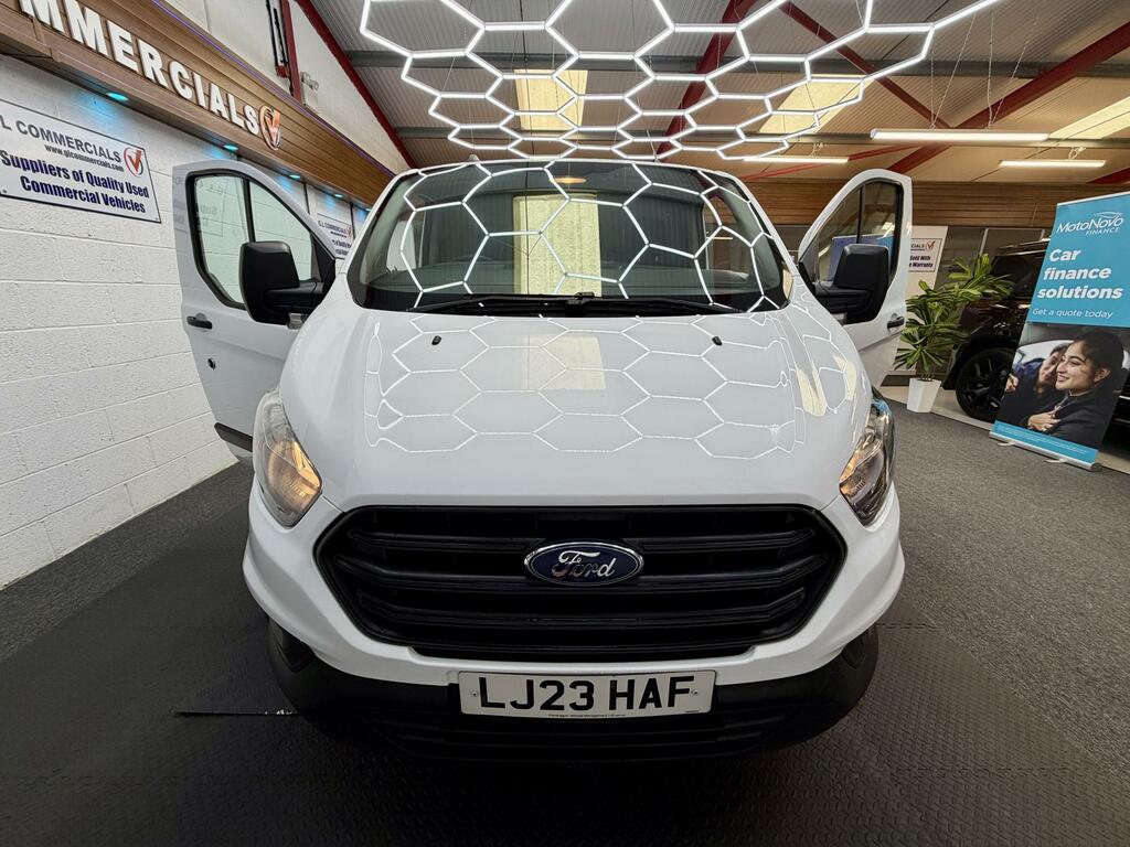 Ford Transit Custom 2.0 300 Ecoblue Leader Panel Van LJ23HAF White #3