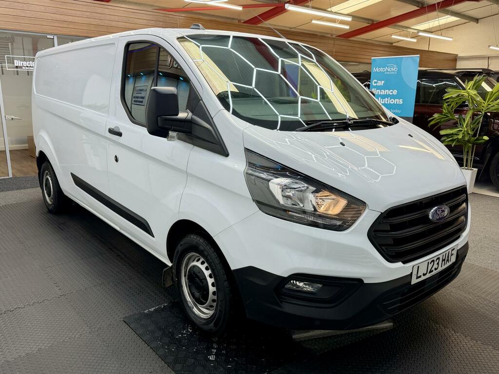 Ford Transit Custom 2.0 300 Ecoblue Leader Panel Van LJ23HAF White #6