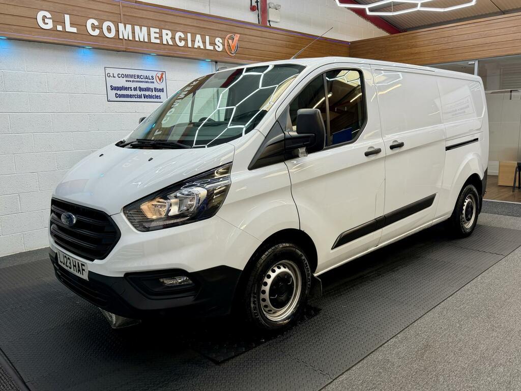 Ford Transit Custom 2.0 300 Ecoblue Leader Panel Van White