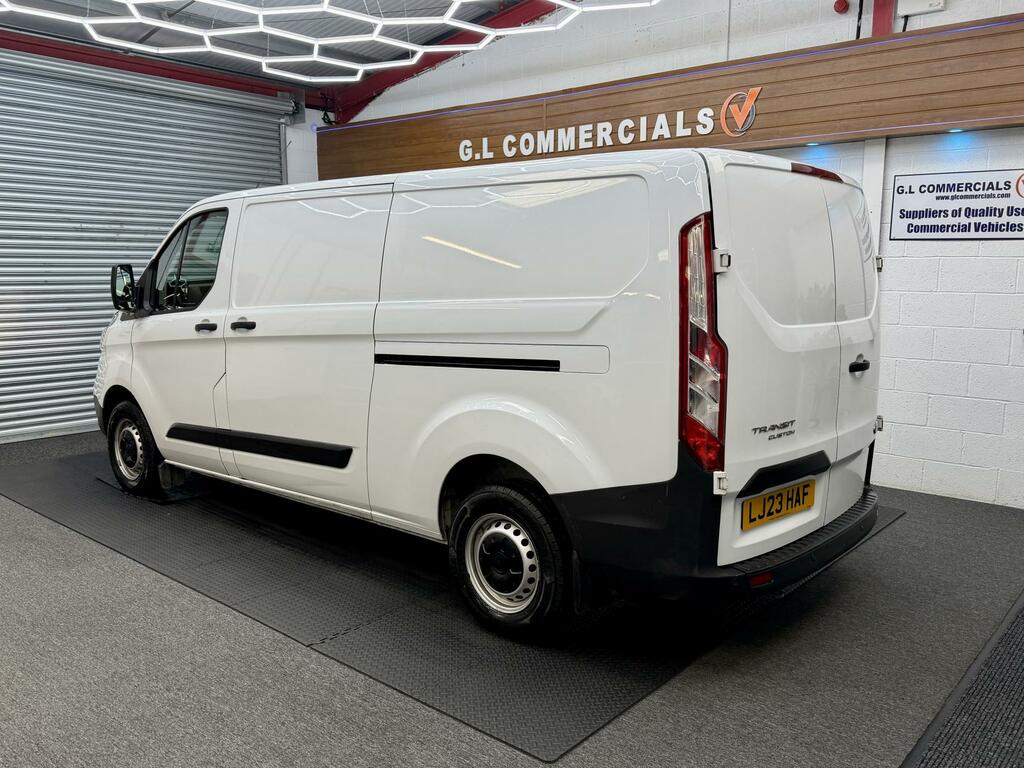 Ford Transit Custom 2.0 300 Ecoblue Leader Panel Van LJ23HAF White #4