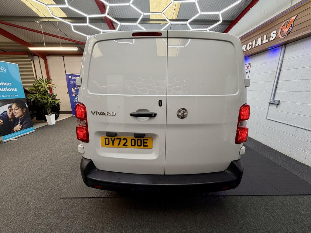 Vauxhall Vivaro 1.5 Turbo D 2900 Dynamic Panel Van 6Dr Manu DY72OOE White #6