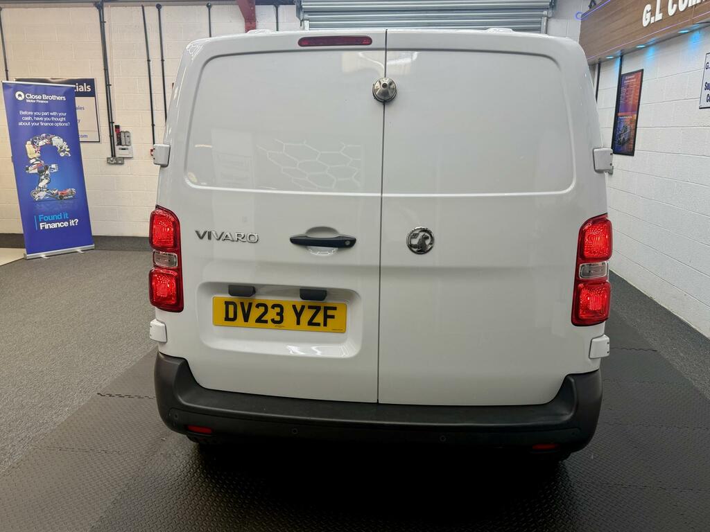 Vauxhall Vivaro 1.5 Turbo D 2900 Prime Panel Van 6Dr DV23YZF White #6