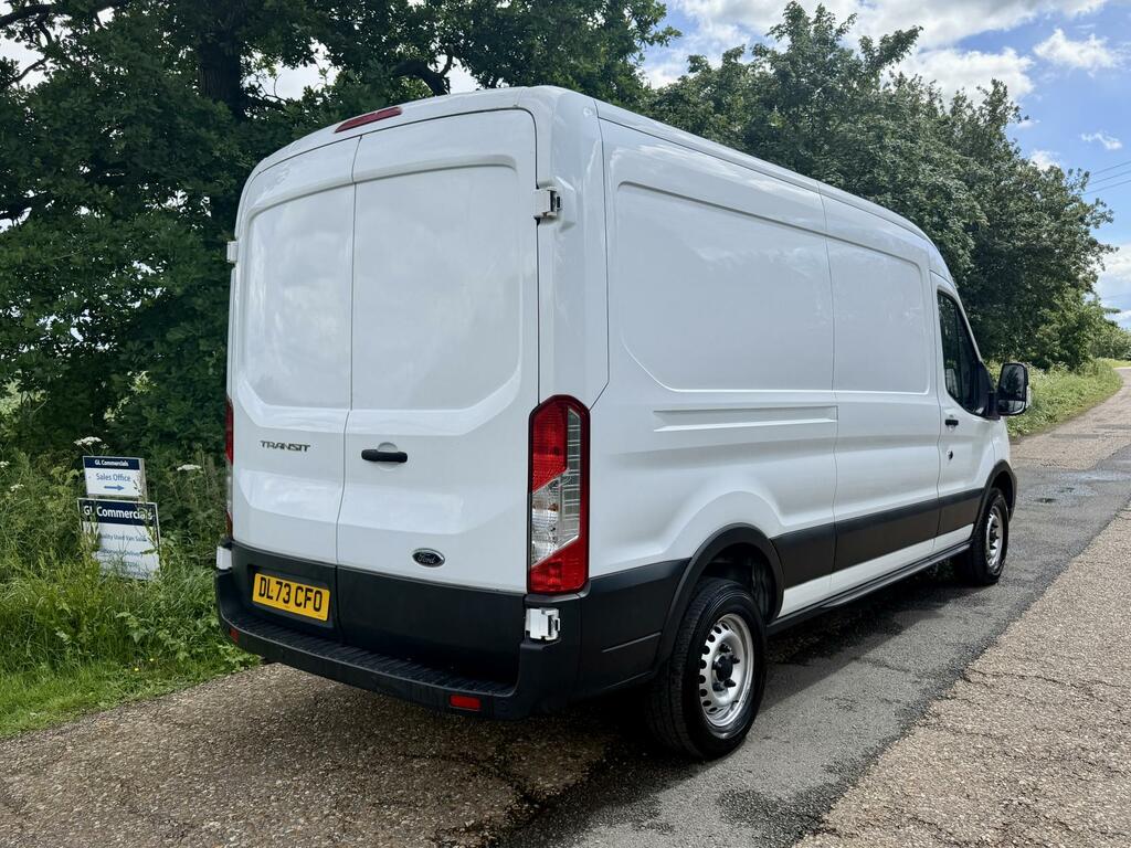 Ford Transit Custom 2.0 350 Ecoblue Leader Panel Van DL73CFO White #5