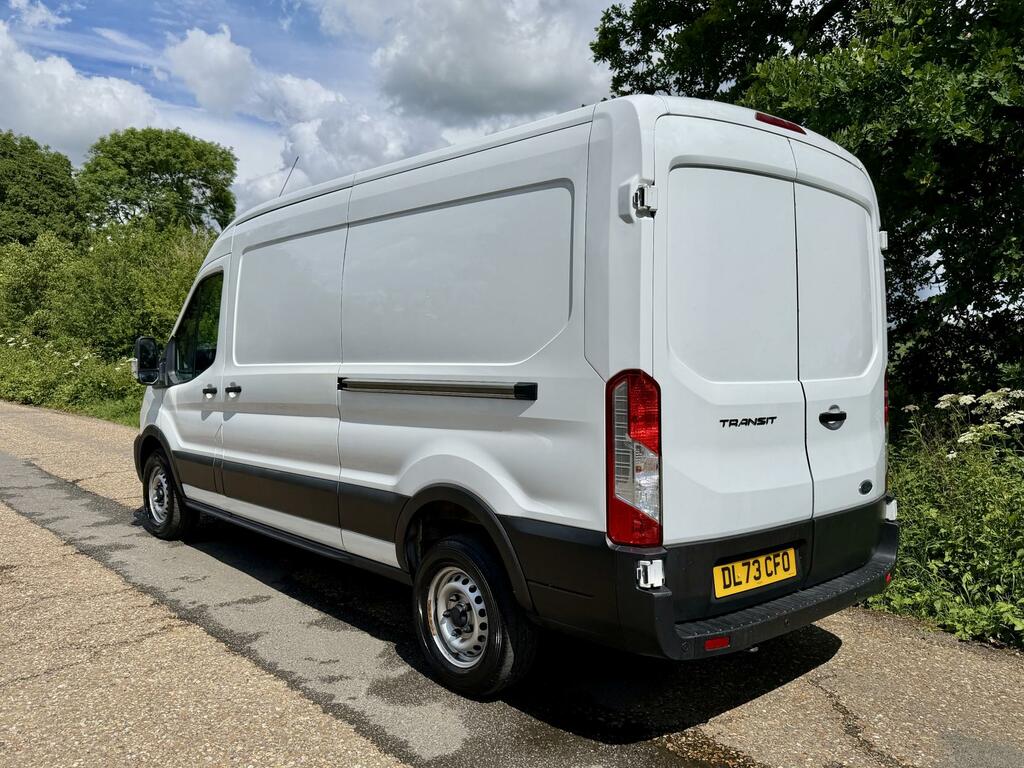 Ford Transit Custom 2.0 350 Ecoblue Leader Panel Van DL73CFO White #4