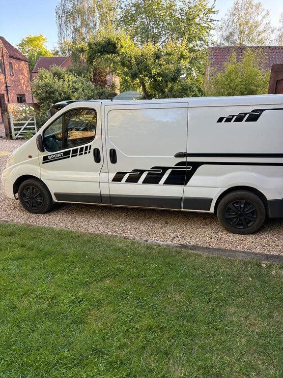 Vauxhall Vivaro Panel Van 2001 - 2014 White #6