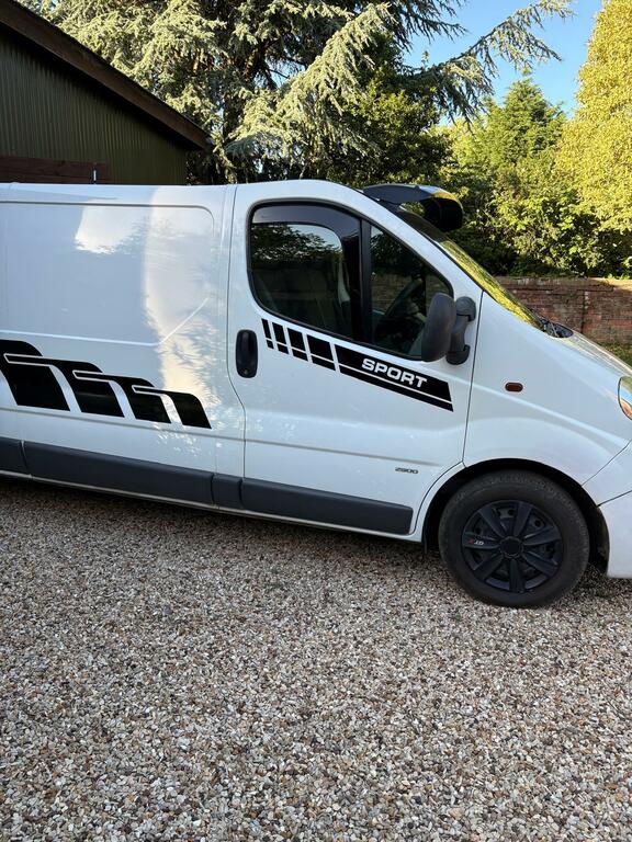 Vauxhall Vivaro Panel Van 2001 - 2014 White #2