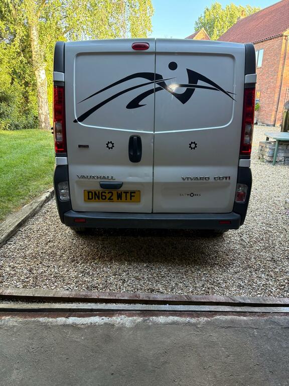 Vauxhall Vivaro Panel Van 2001 - 2014 White #5