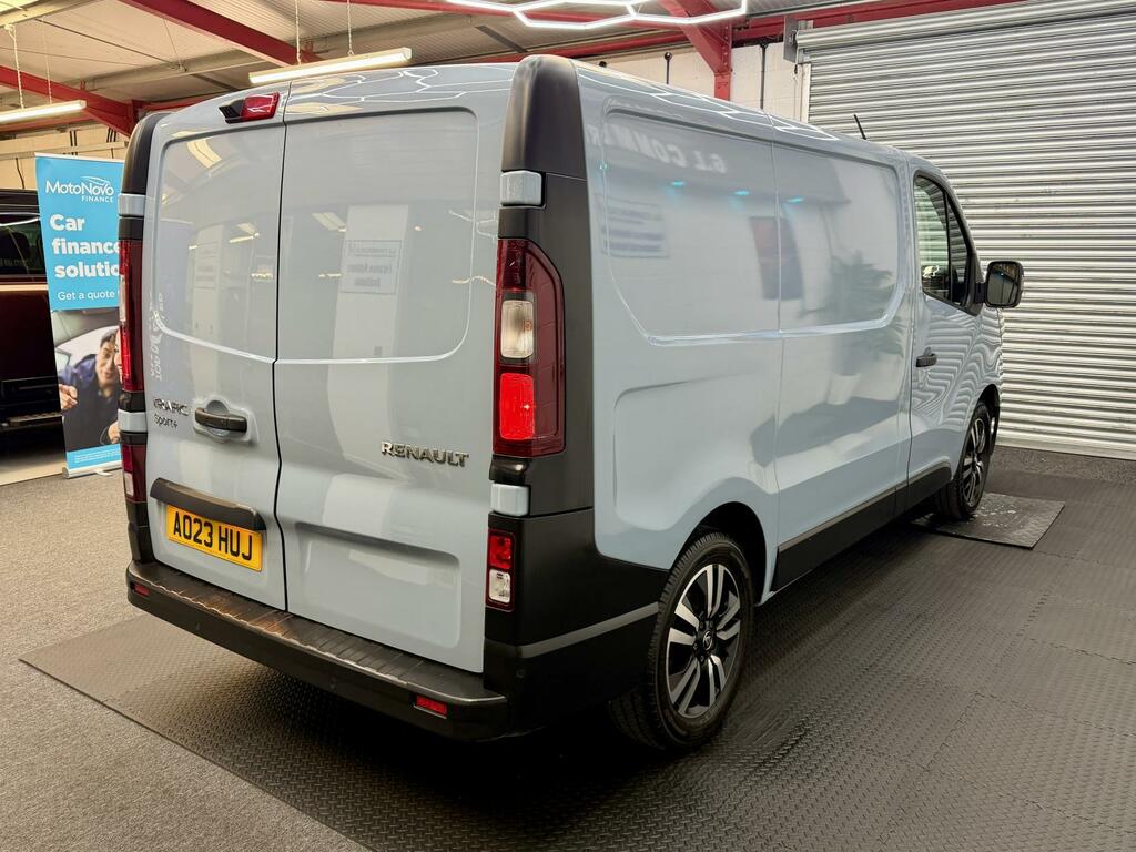 Renault Trafic 2.0 Dci Blue Sl28 Sport Panel Van Manu A023HUJ Blue #5