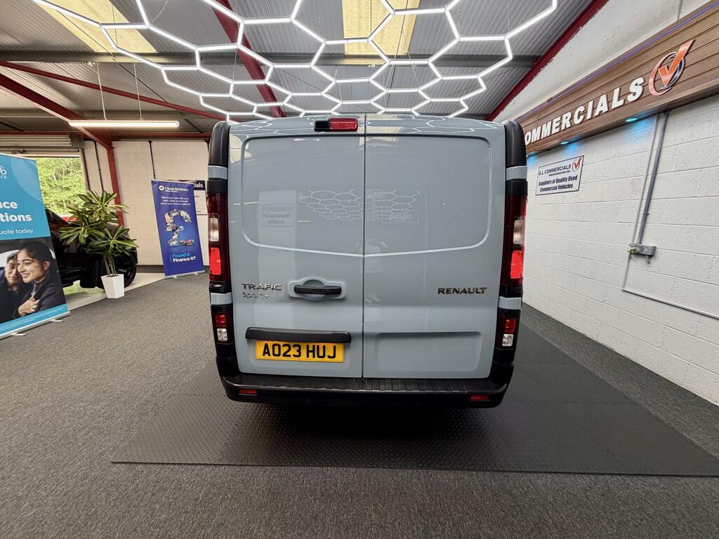 Renault Trafic 2.0 Dci Blue Sl28 Sport Panel Van Manu A023HUJ Blue #6