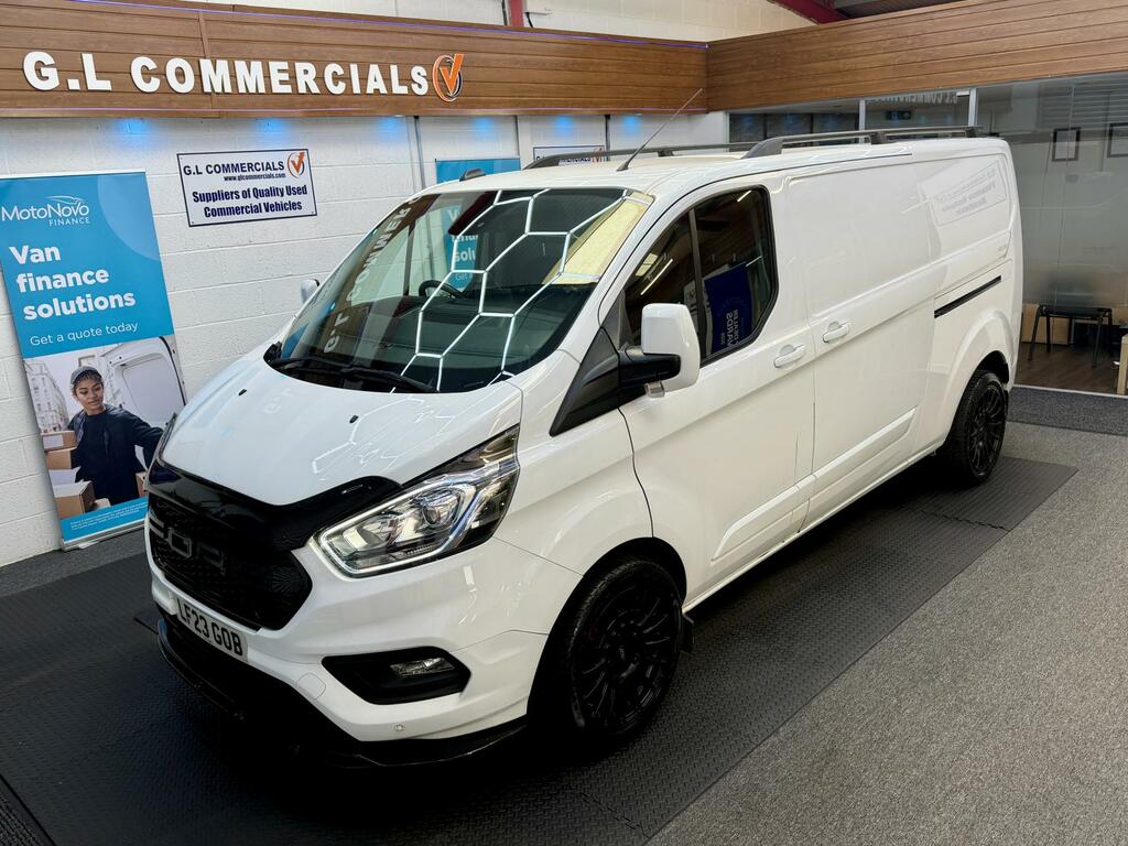 Ford Transit Custom 2.0 300 Ecoblue Limited Panel Van Manua LF23GOB White #3