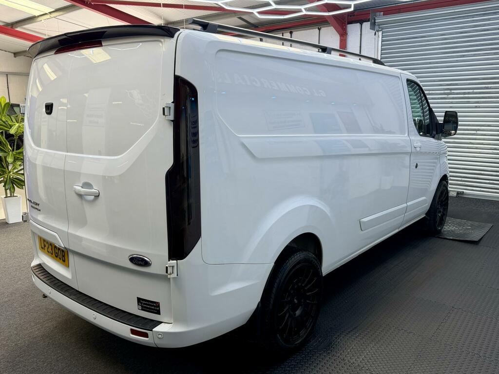 Ford Transit Custom 2.0 300 Ecoblue Limited Panel Van Manua LF23GOB White #6
