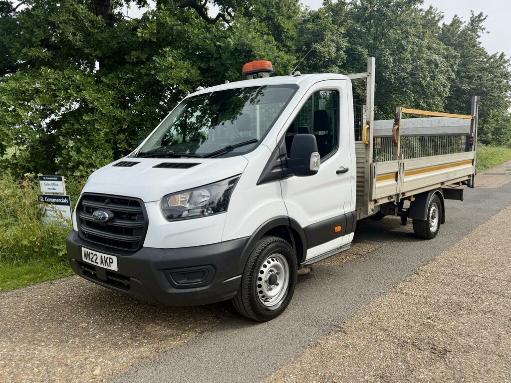 Ford Transit Custom 2.0 Leader Dropside Lcv 2013 - 2020 WN22AKP White
