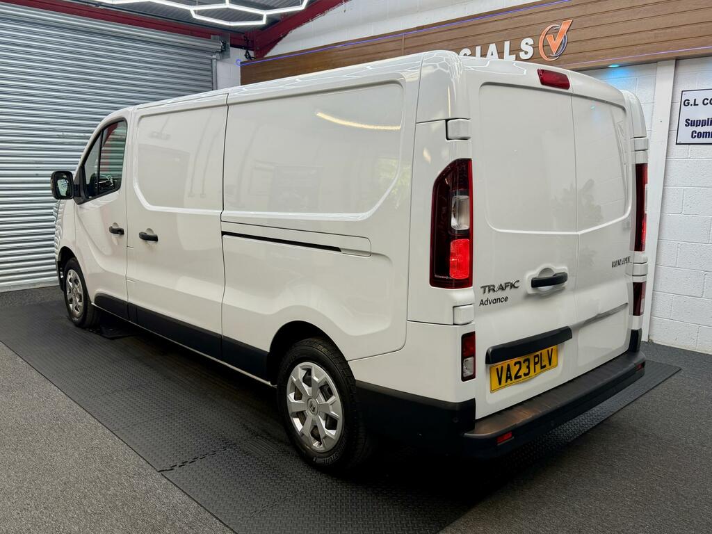 Renault Trafic 2.0 Dci Blue Ll30 Advance Panel Van Man VA23PLV White #4
