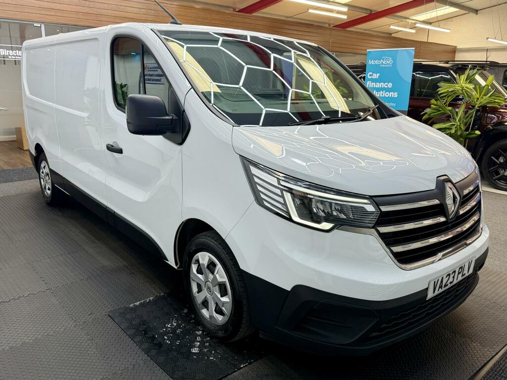 Renault Trafic 2.0 Dci Blue Ll30 Advance Panel Van Man VA23PLV White #6