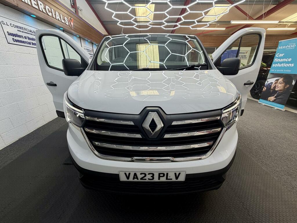 Renault Trafic 2.0 Dci Blue Ll30 Advance Panel Van Man VA23PLV White #3
