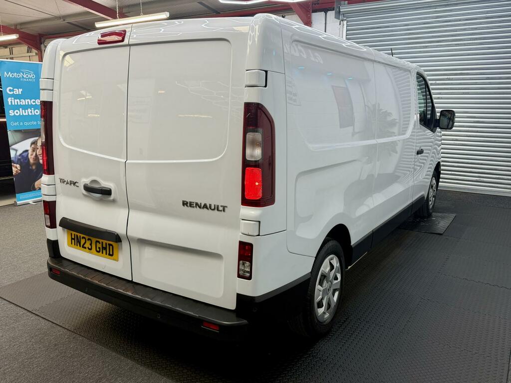 Renault Trafic 2.0 Dci Blue Ll30 Business Panel Van M HN23GHD White #5