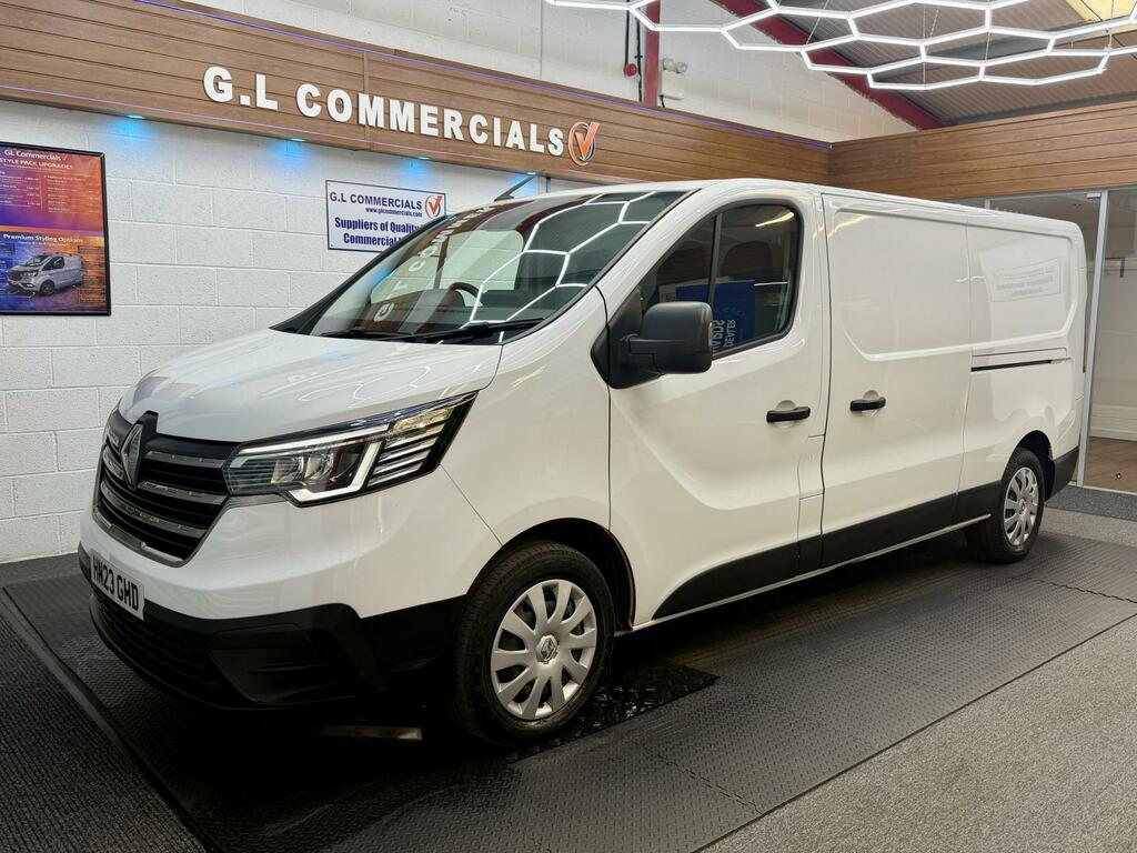 Renault Trafic 2.0 Dci Blue Ll30 Business Panel Van M HN23GHD White