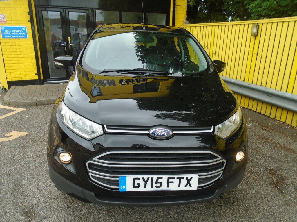 Ford Ecosport 1.0T Ecoboost Zetec Suv 2Wd Euro Black #3