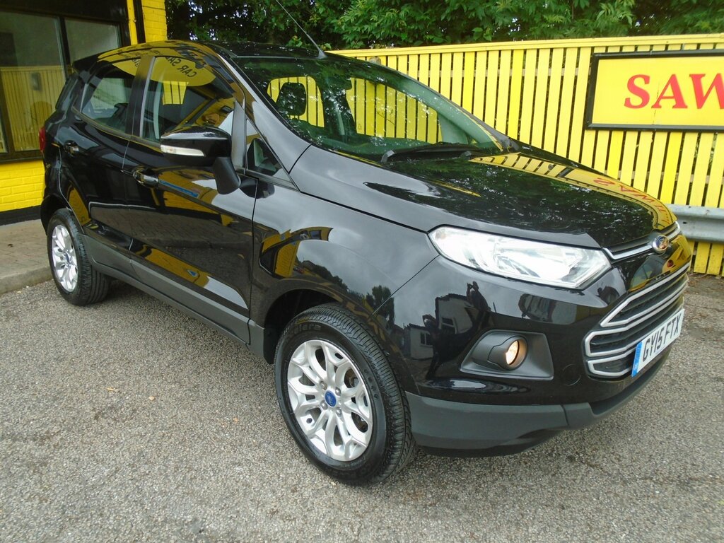Ford Ecosport 1.0T Ecoboost Zetec Suv 2Wd Euro Black