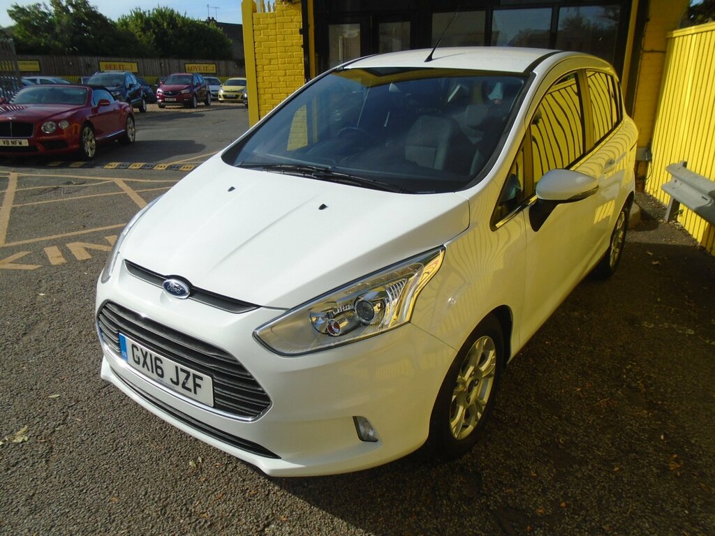 Ford B-Max 1.0T Ecoboost Zetec Mpv Euro 5 White #2