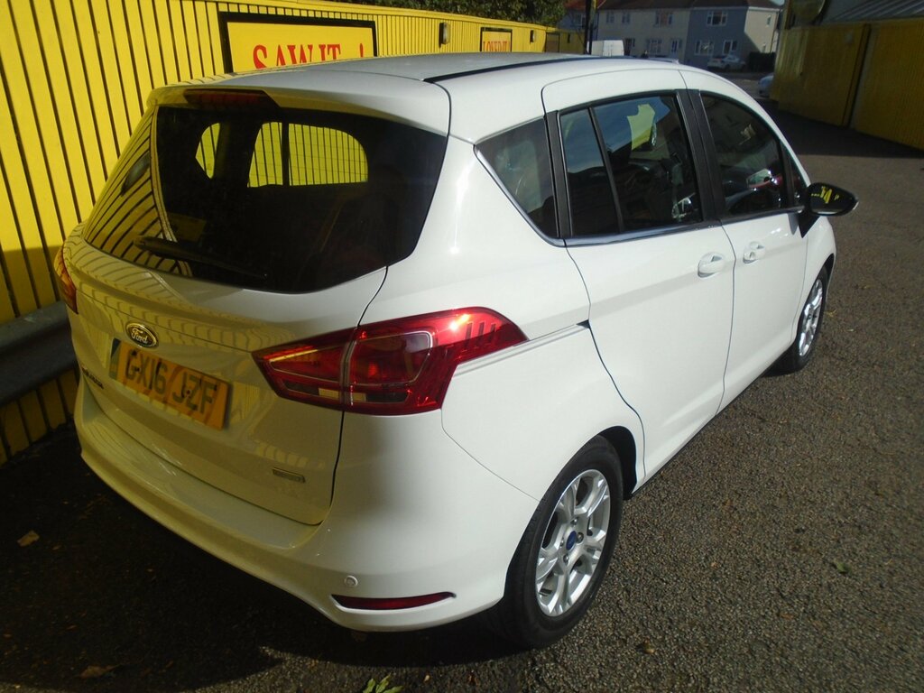 Ford B-Max 1.0T Ecoboost Zetec Mpv Euro 5 White #6